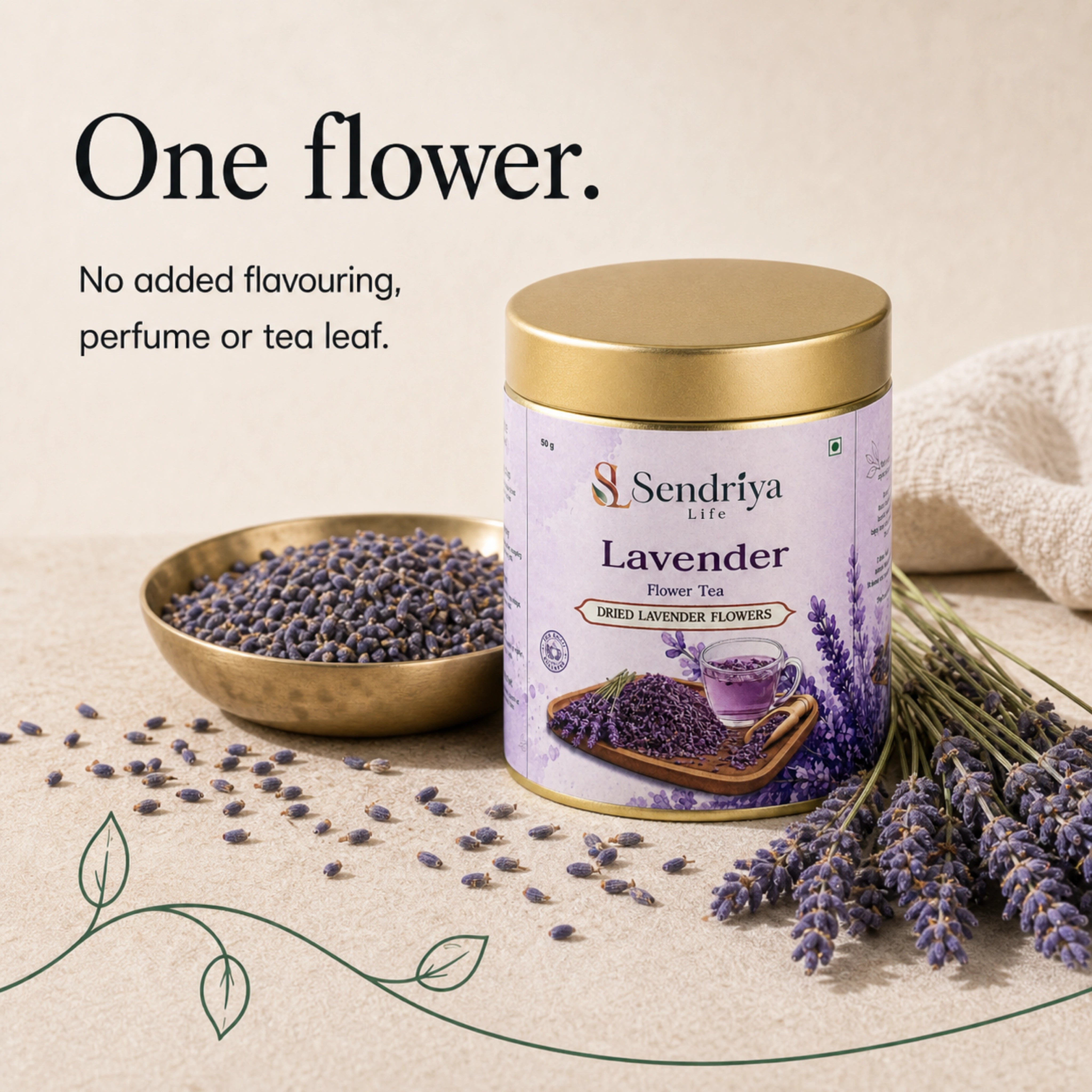 Lavender Flower Tea – 50g
