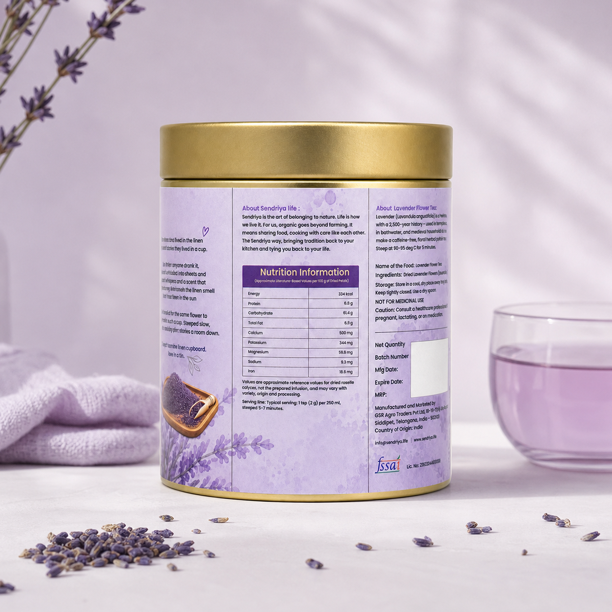 Lavender Flower Tea