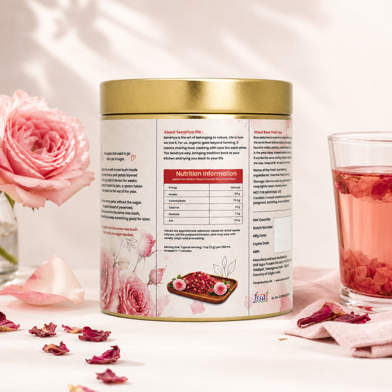 Rose Petal Tea | 25g