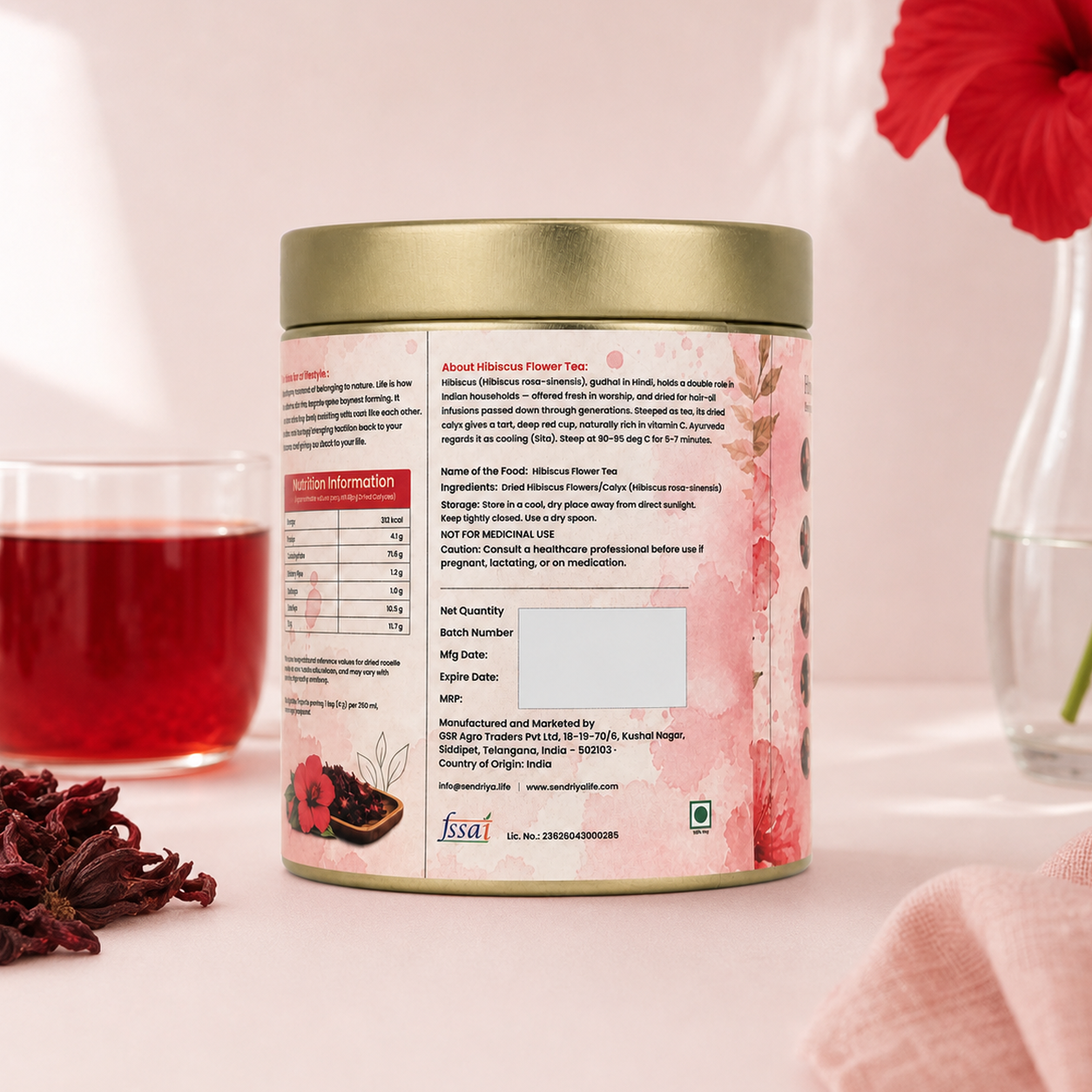 Hibiscus Flower Tea | 100g