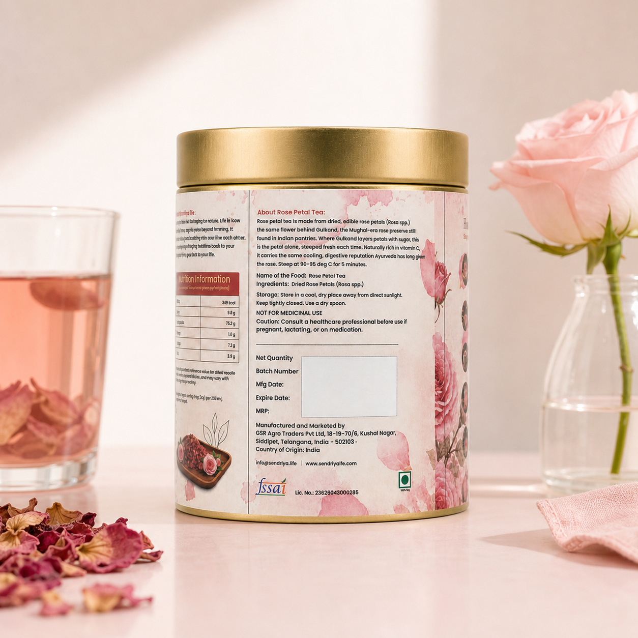 Rose Petal Tea | 25g