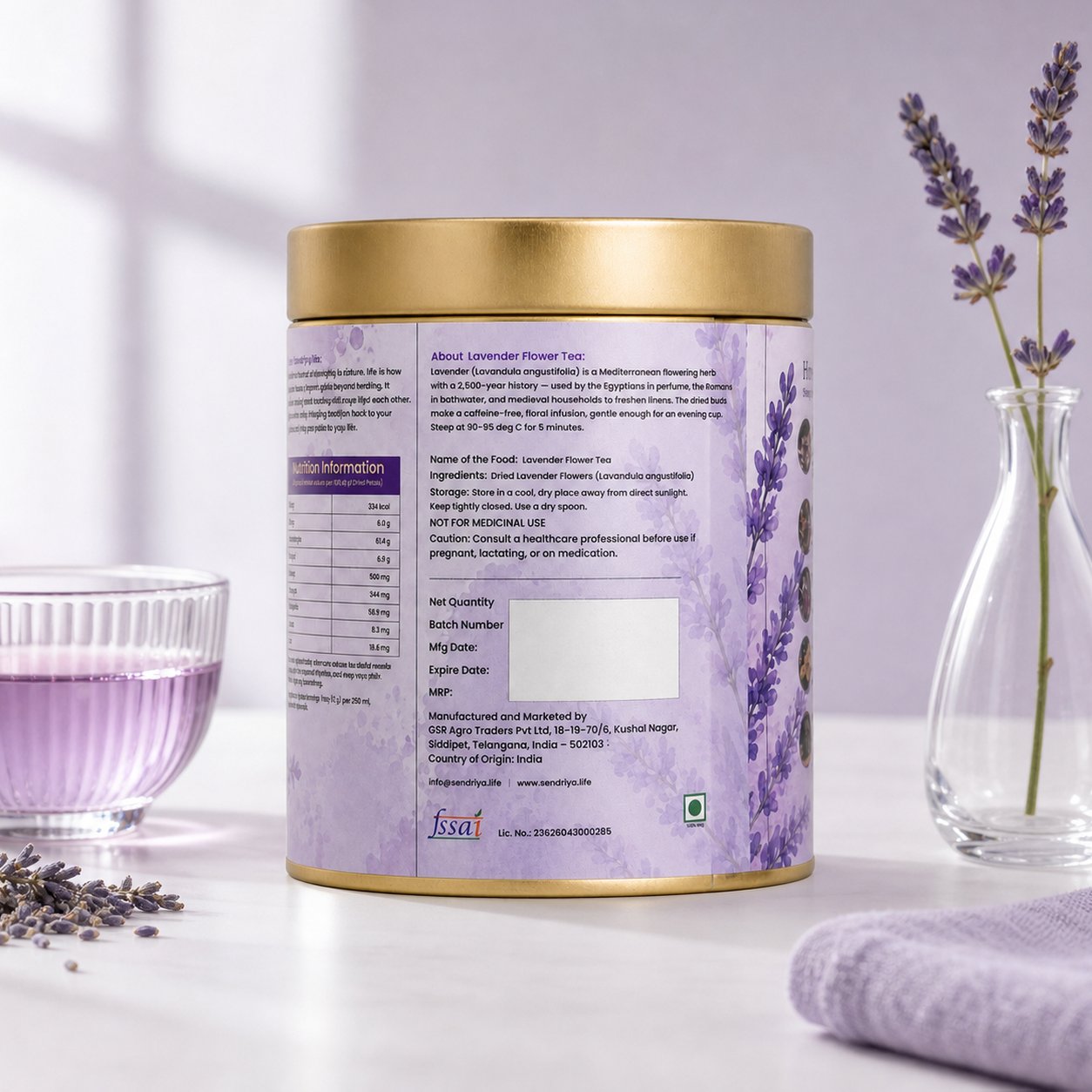 Lavender Flower Tea