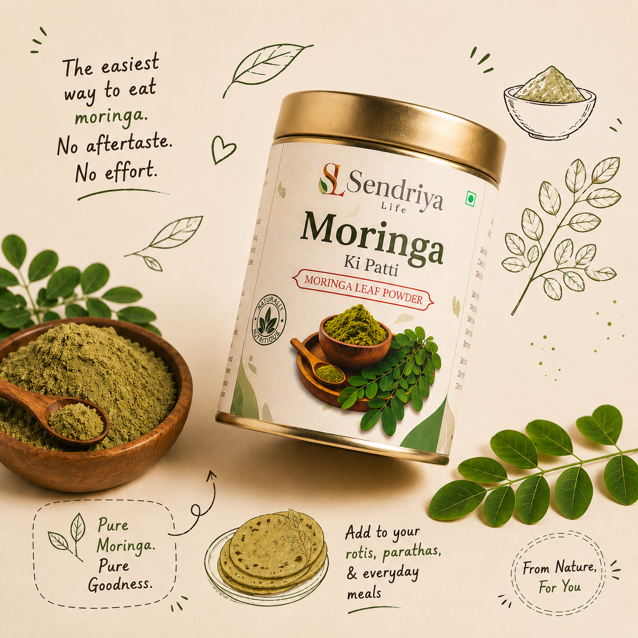 Moringa Ki Patti