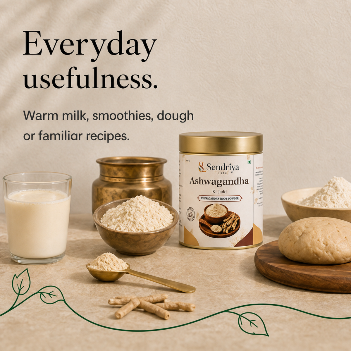 Everyday ways to use Ashwagandha Root Powder