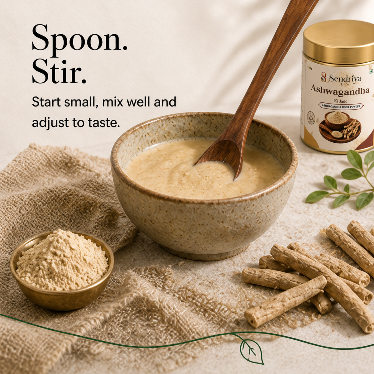 How to use Ashwagandha Root Powder in drinks and meals