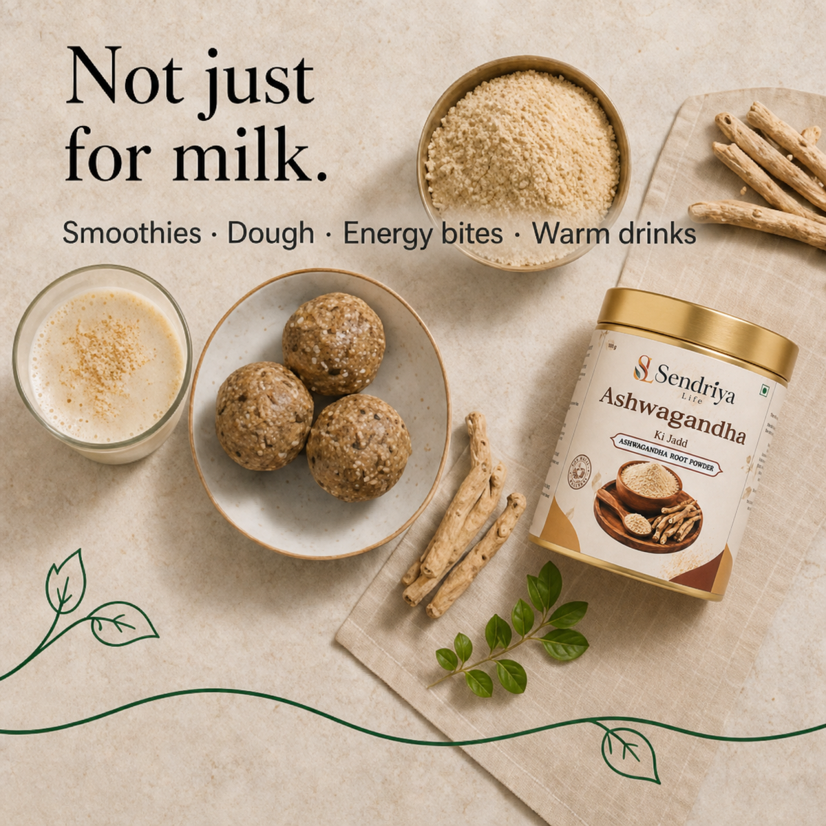 Serving ideas for Ashwagandha Root Powder