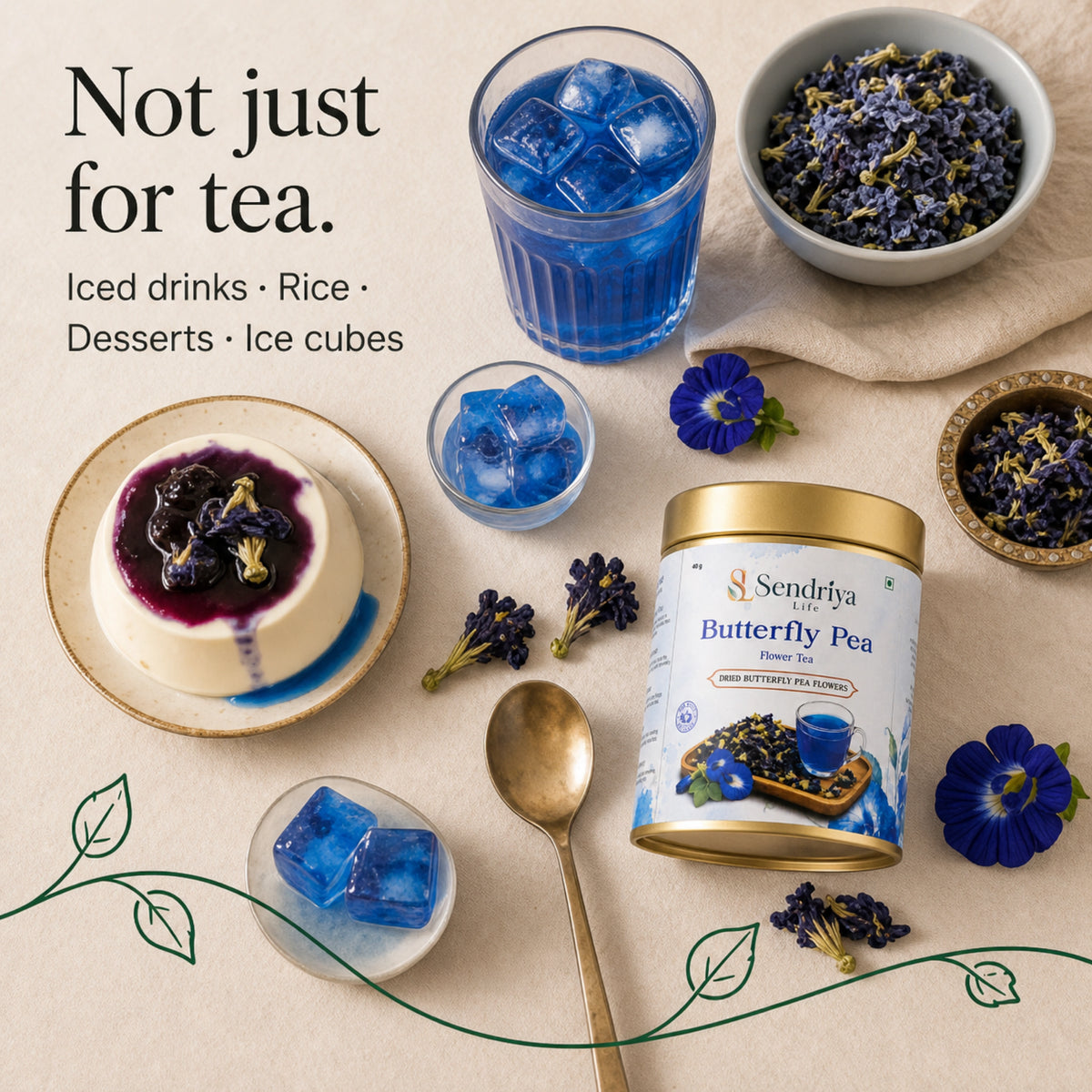 Butterfly Pea Flower Tea ingredient and product information
