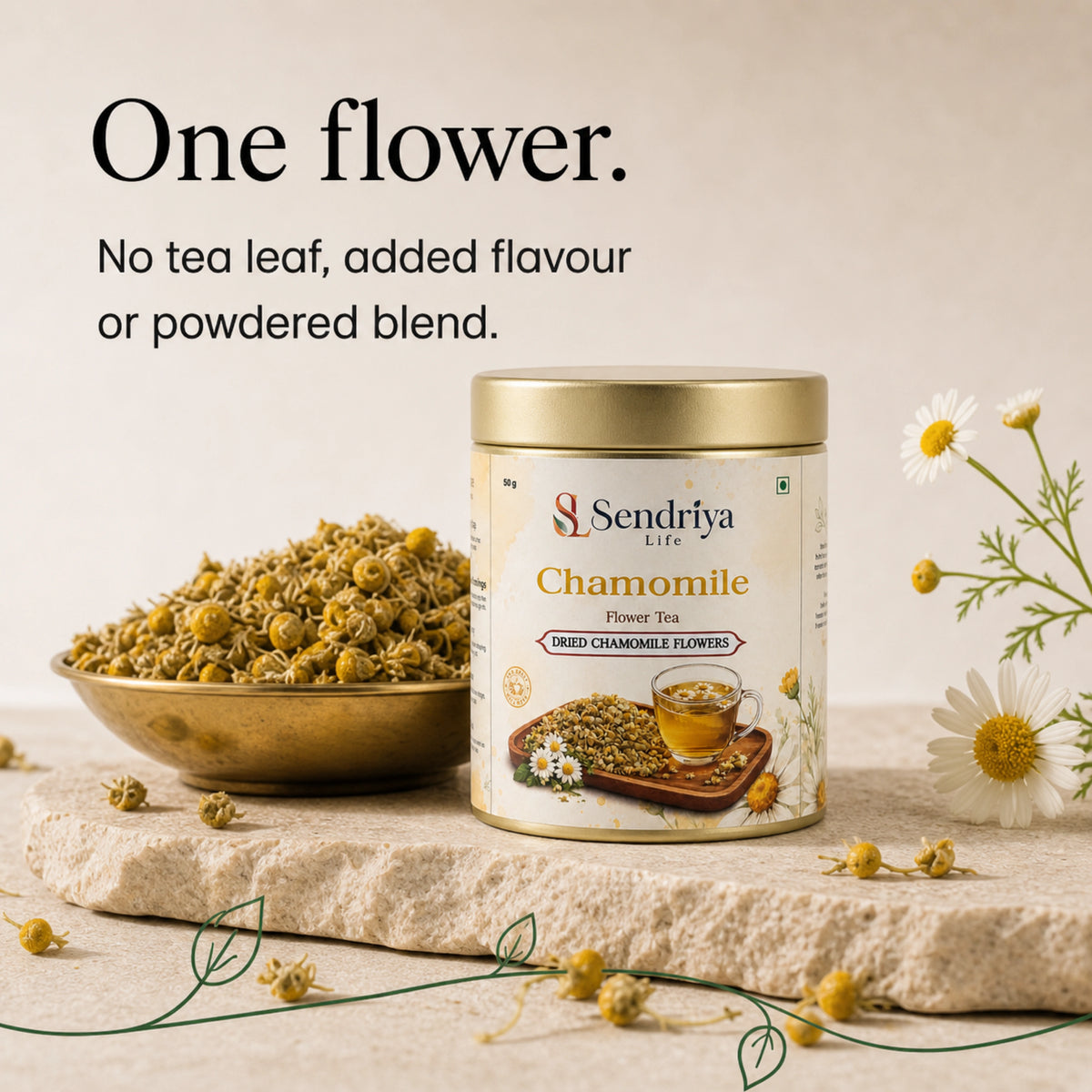 Serving ideas for Chamomile Flower Tea