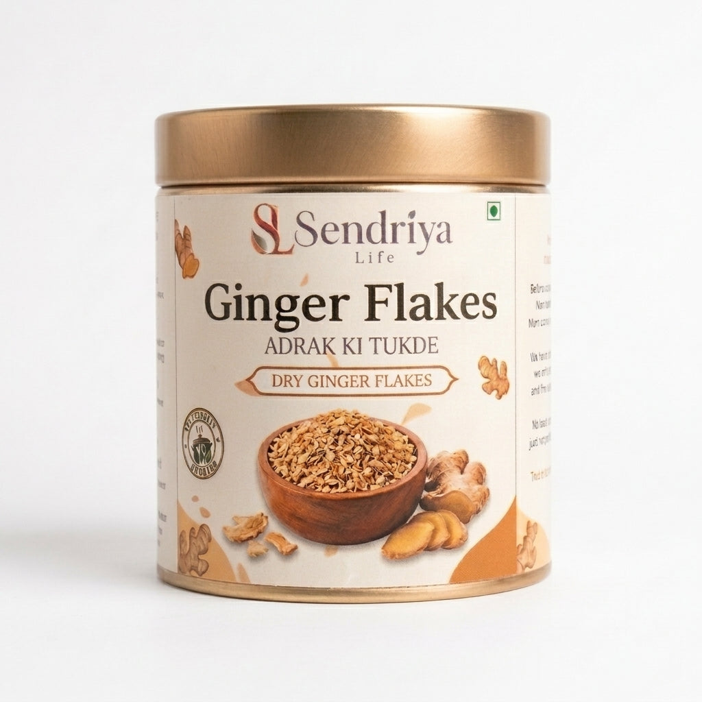 Sendriya Life Dry Ginger Flakes product tin