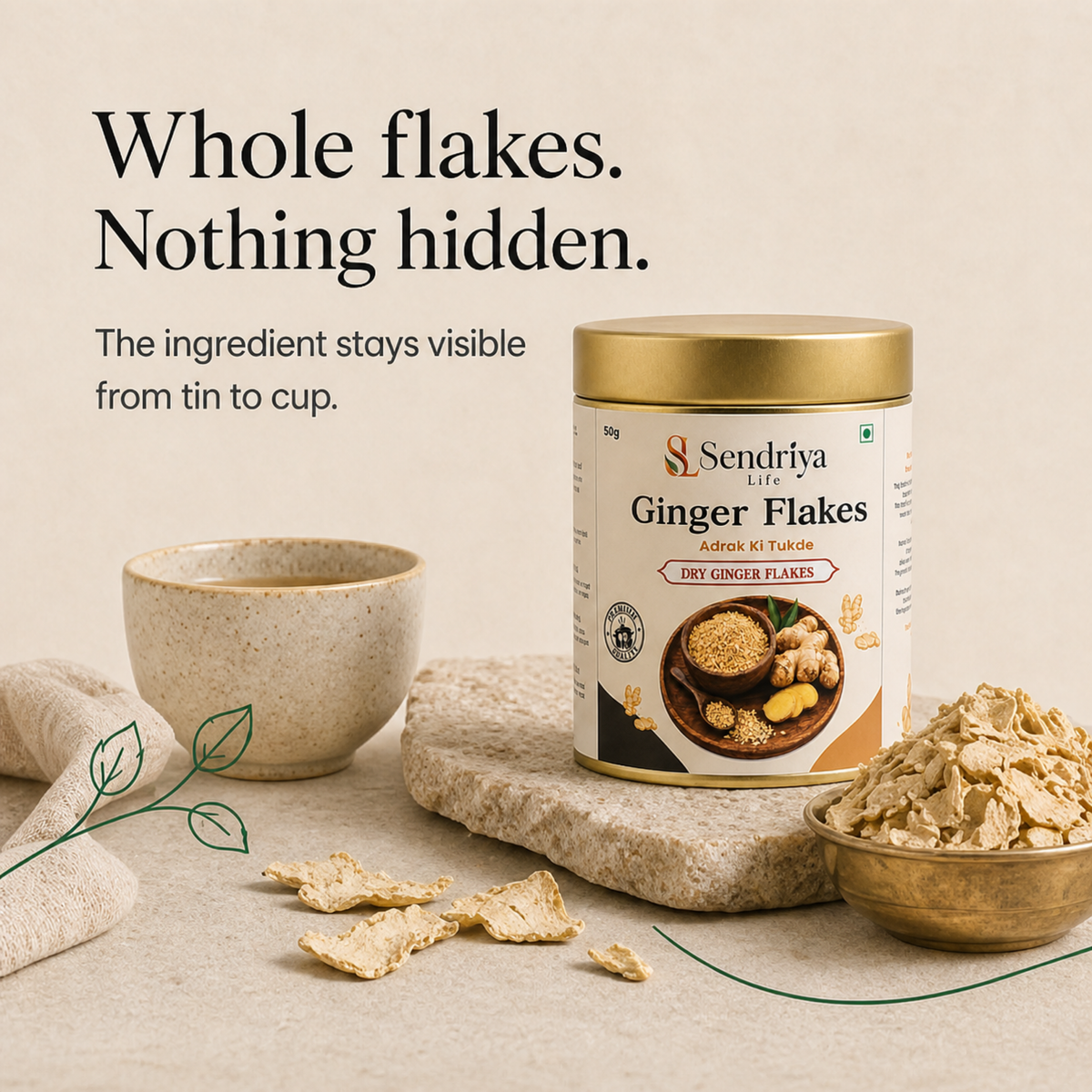 Serving ideas for Dry Ginger Flakes