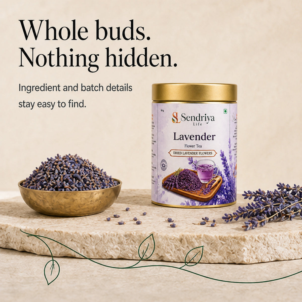 How to use Lavender Flower Tea in drinks and meals
