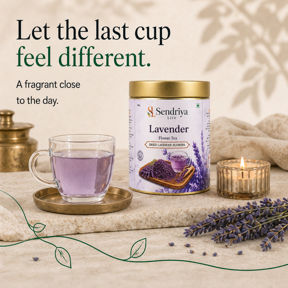 Serving ideas for Lavender Flower Tea