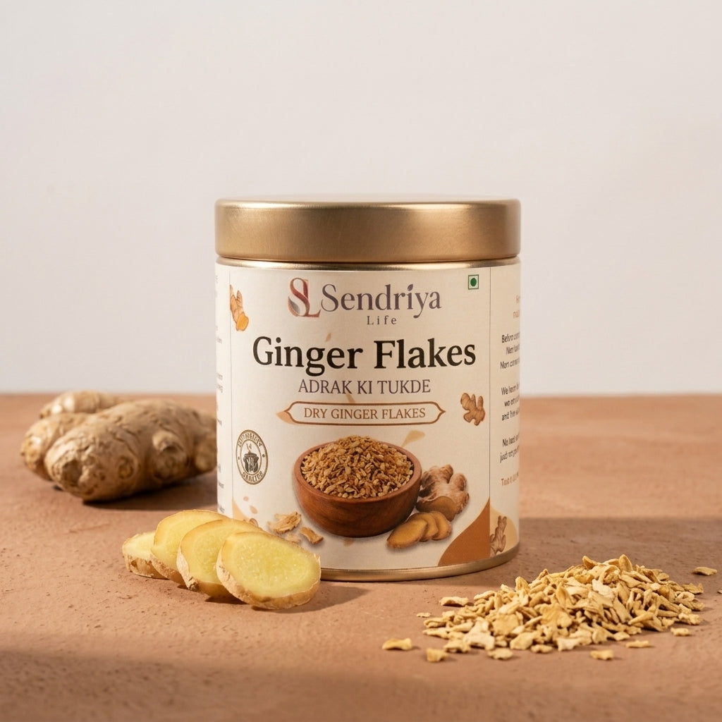 Dry Ginger Flakes tin — Sendriya Life