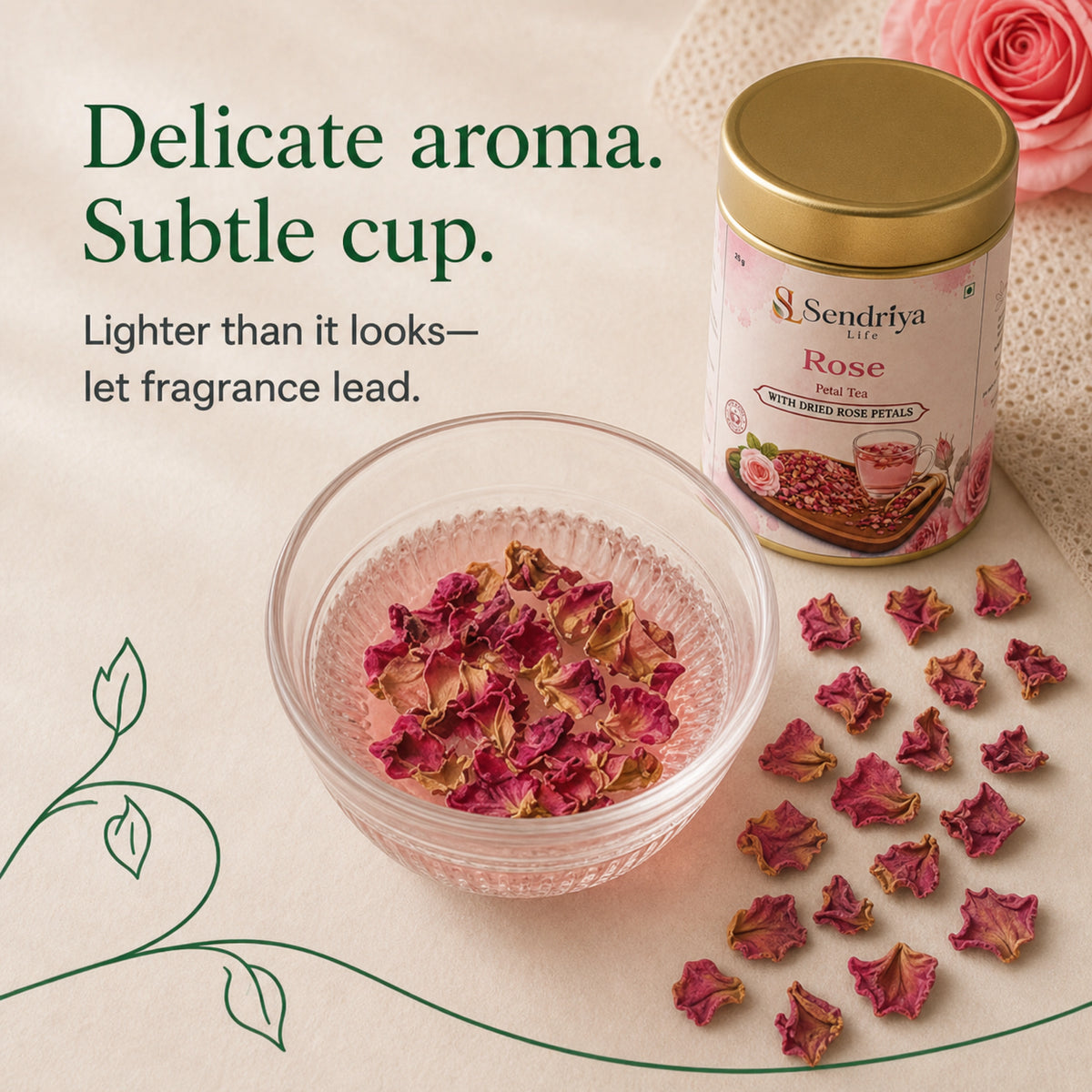 Everyday ways to use Rose Petal Tea