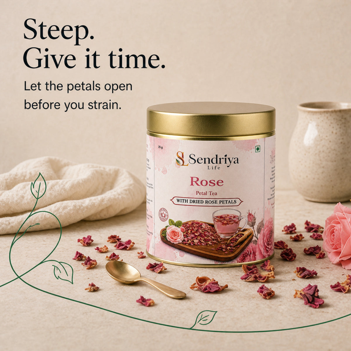 How to use Rose Petal Tea in drinks and meals